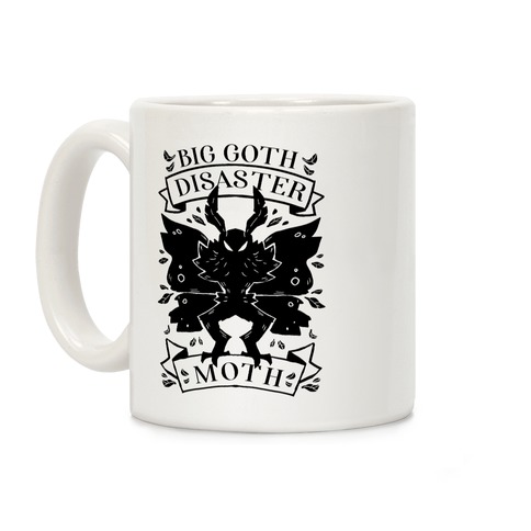 Big Goth Disaster Moth Coffee Mug