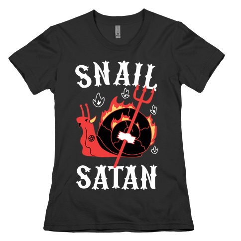 Snail Satan Womens T-Shirt