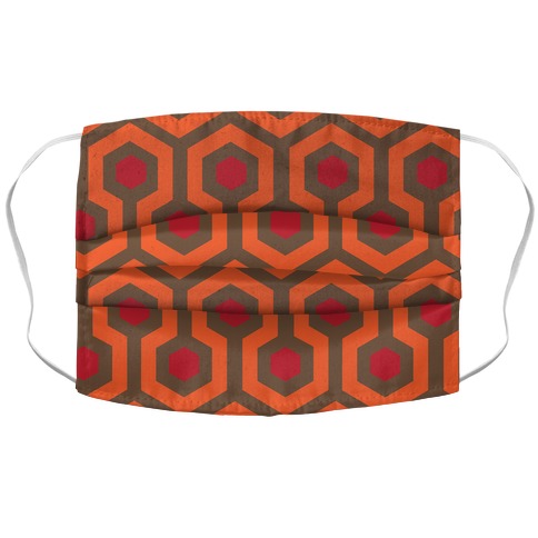 The Shining Pattern Accordion Face Mask