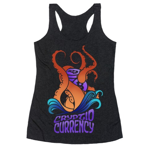 Cryptidcurrency Racerback Tank Top
