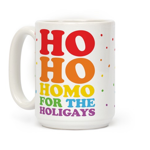 Ho Ho Ho Stoneware Coffee Mug