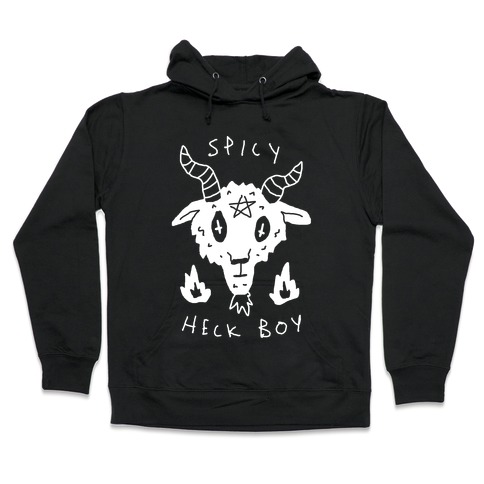 Spicy Heck Boy Satan Hooded Sweatshirt