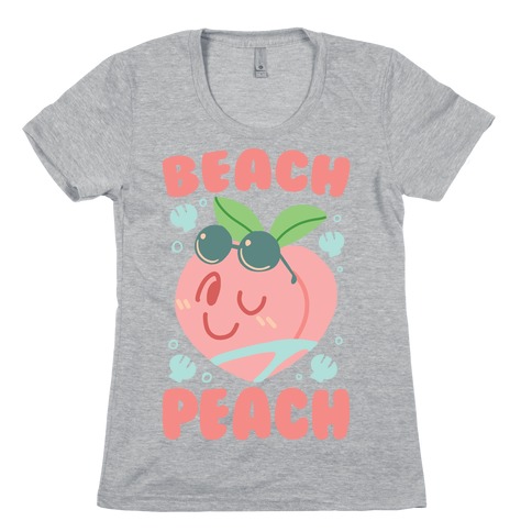 Beach Peach Womens T-Shirt
