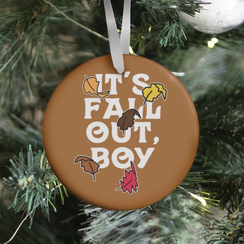 It's Fall Out, Boy Ornament