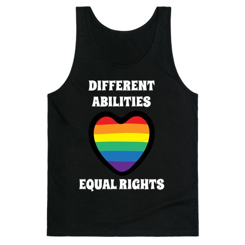 Different Abilities, Equal Rights Tank Top