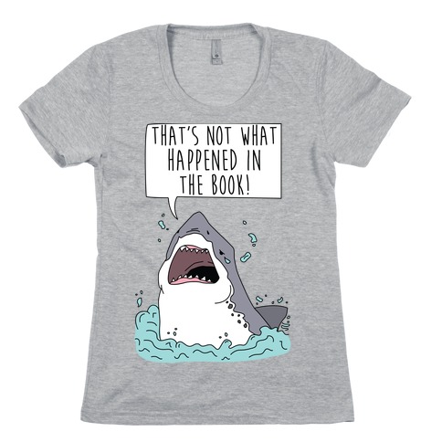Book Shark Womens T-Shirt
