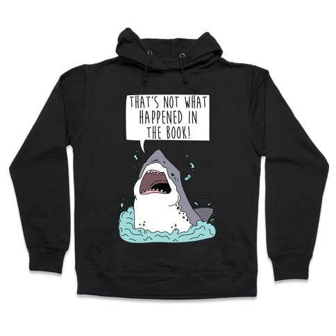 Book Shark Hooded Sweatshirt