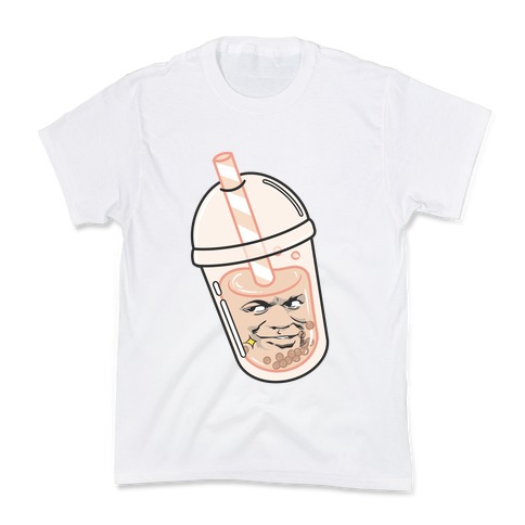 Boba Meme Face (Cheeky Expression) Kids T-Shirt