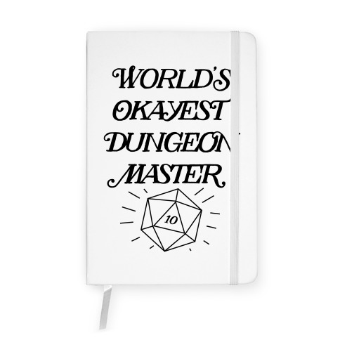 World's Okayest Dungeon Master Notebook