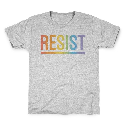 Rainbow Resist Kids T-Shirt