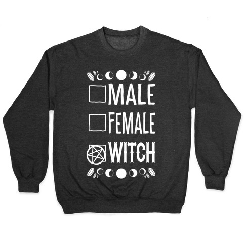 Male, Female, Witch Pullover