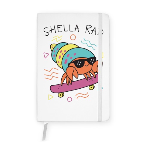 Shella Rad Crab Notebook