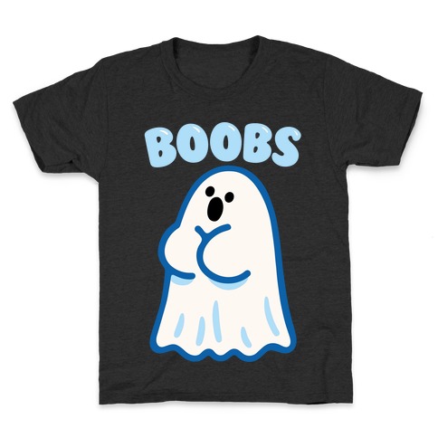 Boobs Ghost Kids T-Shirt