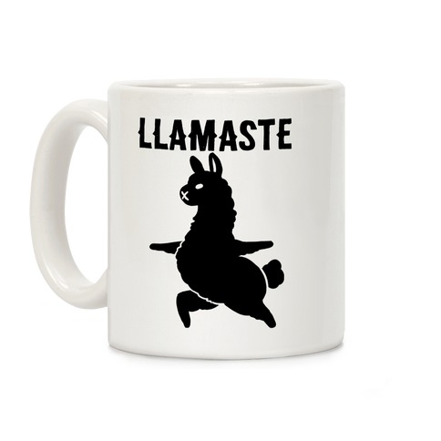 Llamaste Yoga Llama Coffee Mug