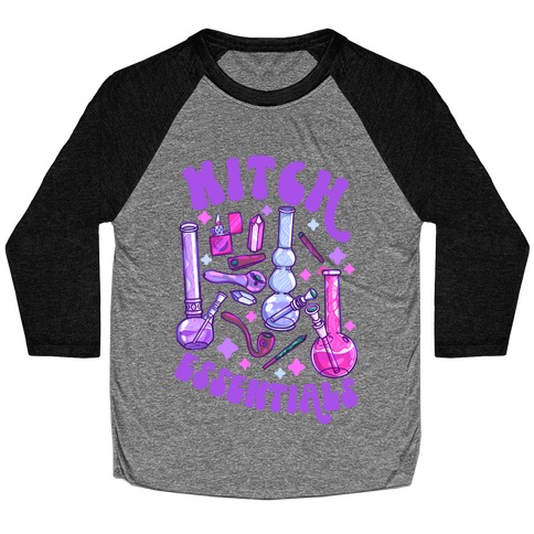 Weed Witch Essentials Baseball Tee