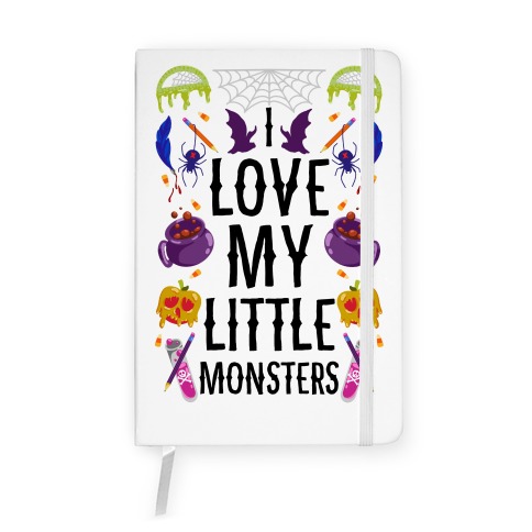 I Love My Little Monsters Notebook