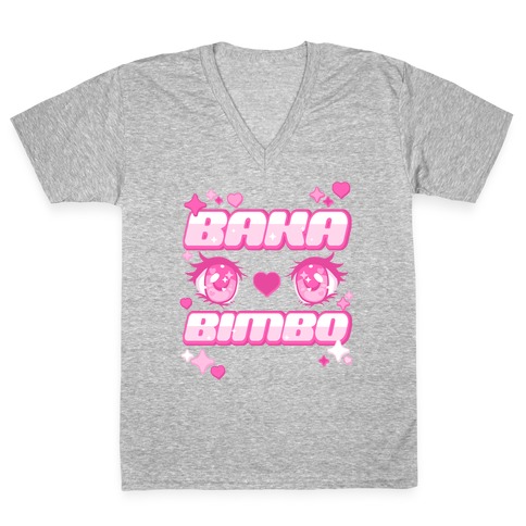Baka Bimbo V-Neck Tee Shirt