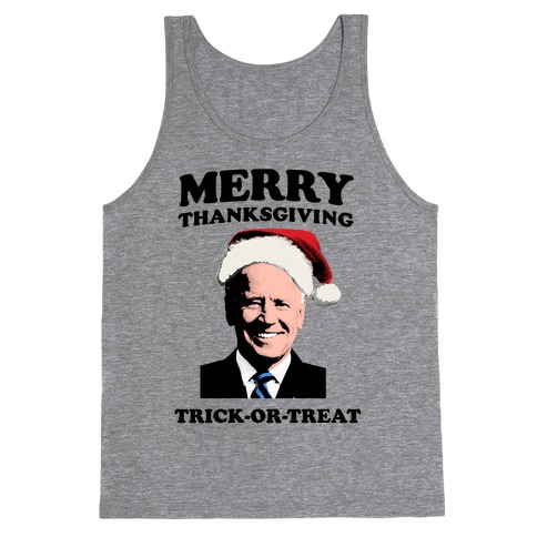 Merry Thanksgiving, Trick or Treat Tank Top