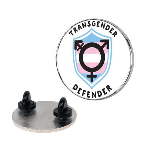 Transgender Defender Pin