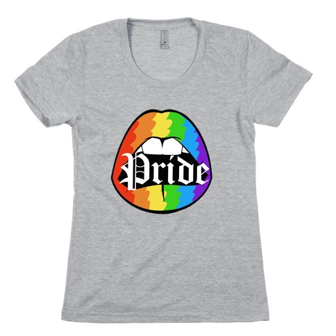 Pride Lips Womens T-Shirt