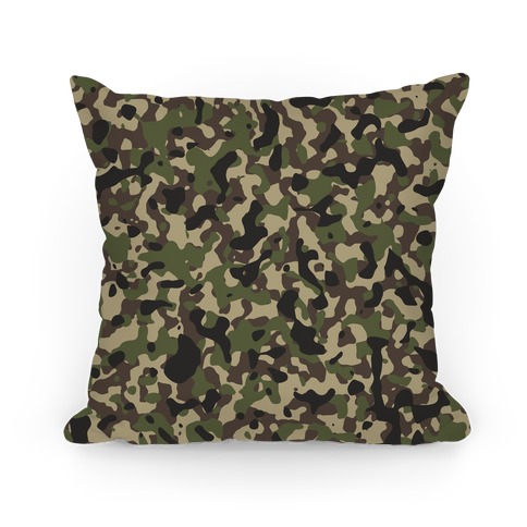 Camo Pattern Pillow