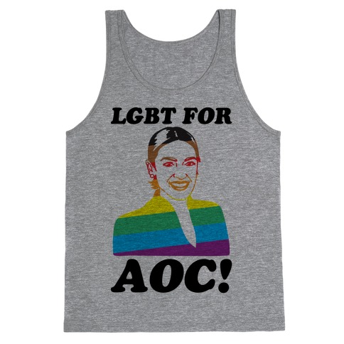 LGBT For AOC Tank Top