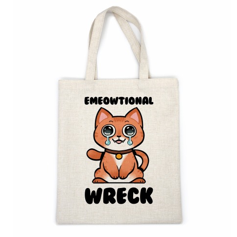 Emeowtional Wreck Casual Tote
