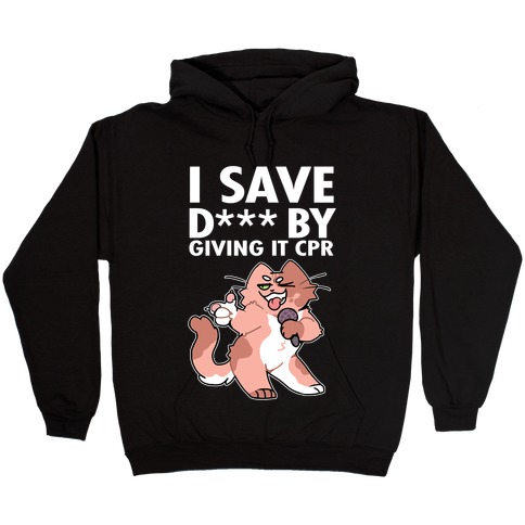 Misery x CPR x Eat Em Up CPR Cat Hooded Sweatshirt