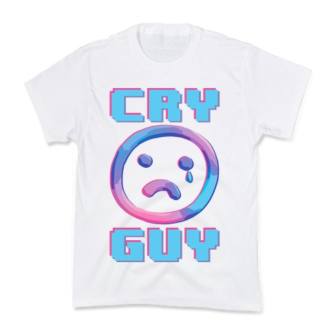 Cry Guy Sadboi Kids T-Shirt