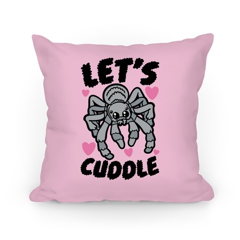 Let's Cuddle Tarantula Pillow