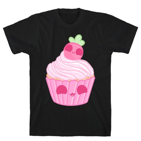 Kawaii Strawberry Cupcake T-Shirt