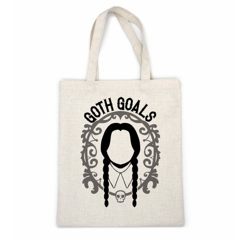 Wednesday Addams Goth Goals Casual Tote