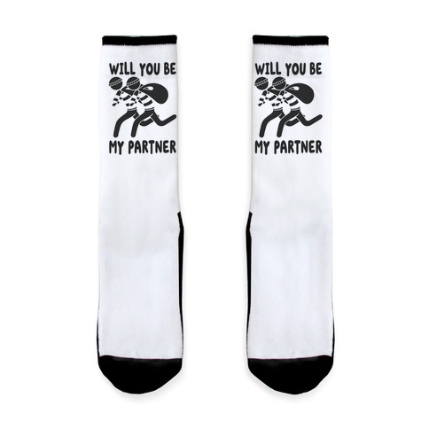 Will You Be My Partner? Sock