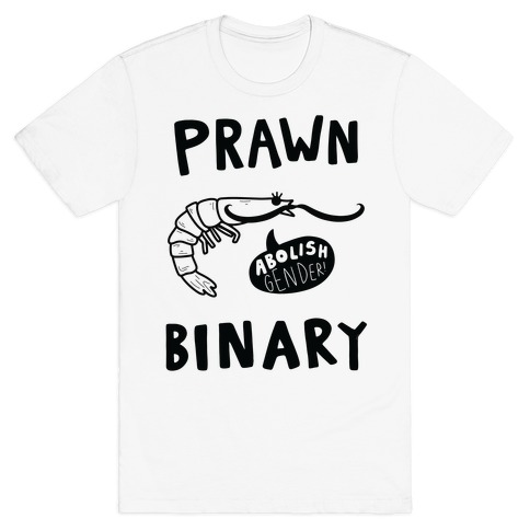Prawn-Binary T-Shirt