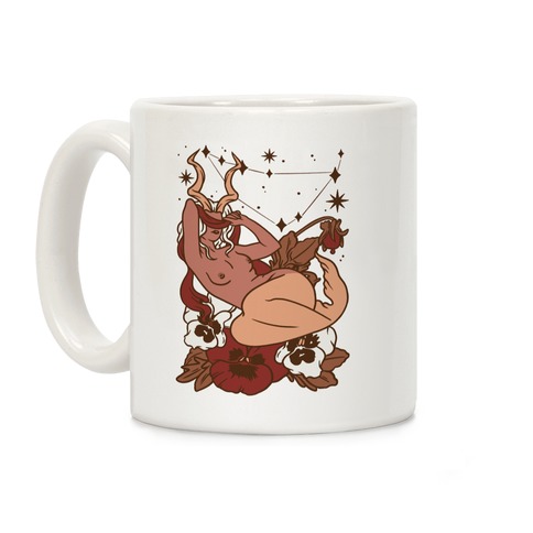 Zodiac Pinup Capricorn Coffee Mug