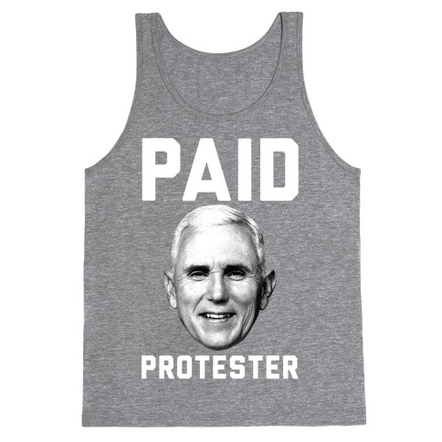 Paid Protester Tank Top