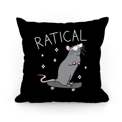 Ratical Rat Pillow