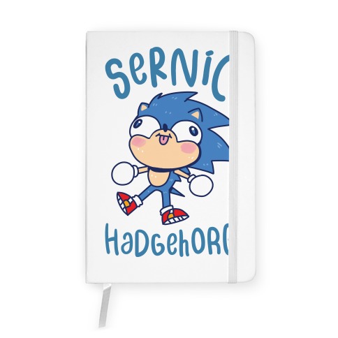 Derpy Sonic Sernic Hadgehorg Notebook