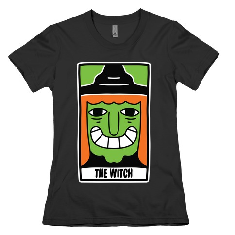 The Witch Tarot Card Womens T-Shirt