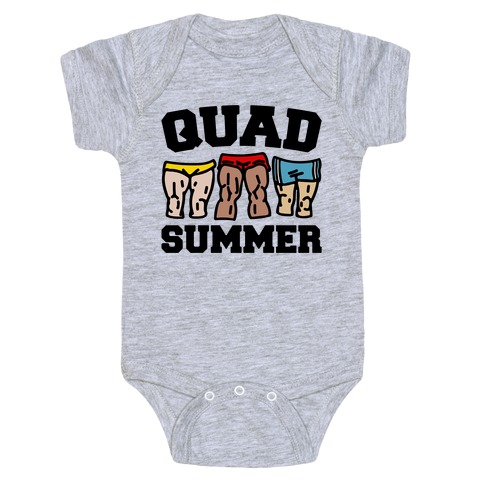 Quad Summer Baby One-Piece