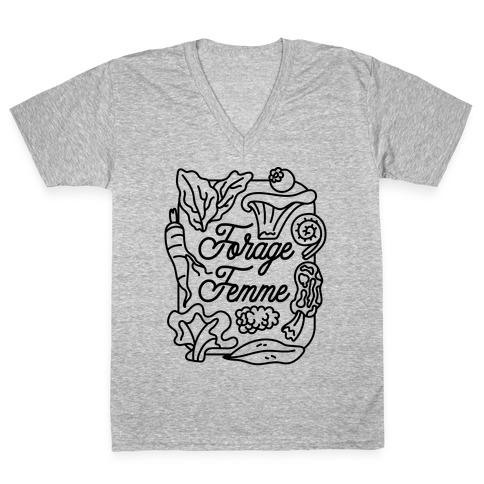 Forage Femme V-Neck Tee Shirt