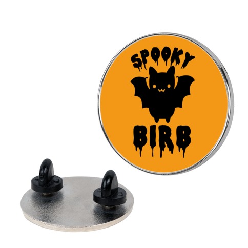 Spooky Birb Bat Pin