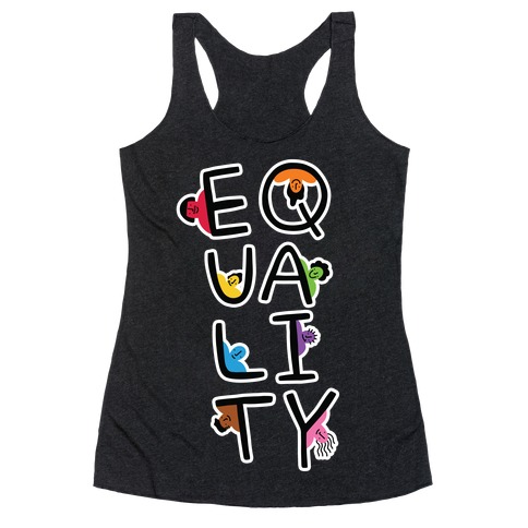 Equality People Racerback Tank Top