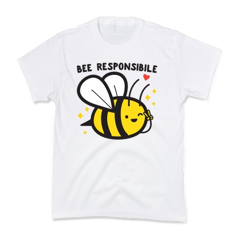 Bee Responsible Kids T-Shirt
