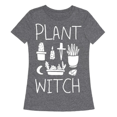 Plant Witch Womens T-Shirt