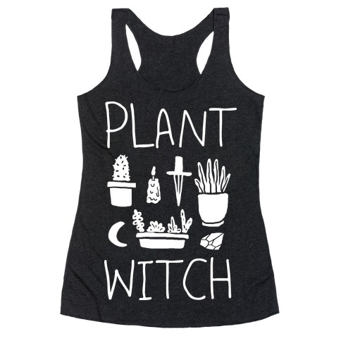 Plant Witch Racerback Tank Top