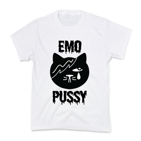 Emo Pussy Kids T-Shirt