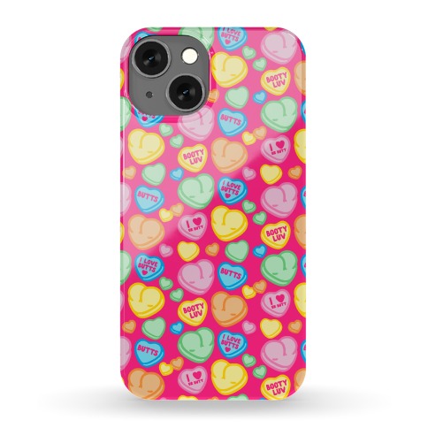 Candy Heart Butts Phone Case