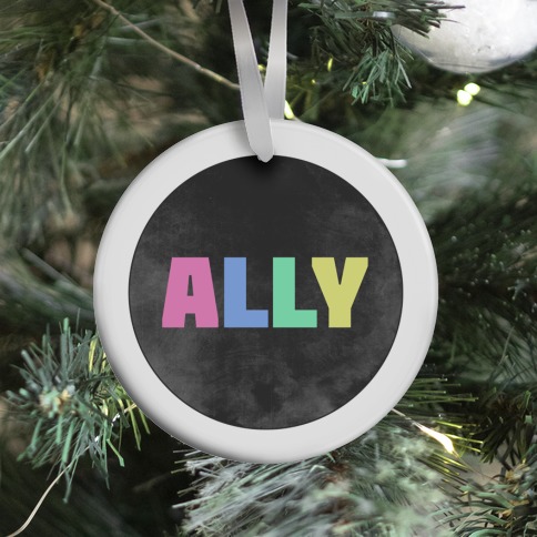 Proud Ally Ornament