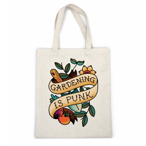 Gardening Is Punk Casual Tote